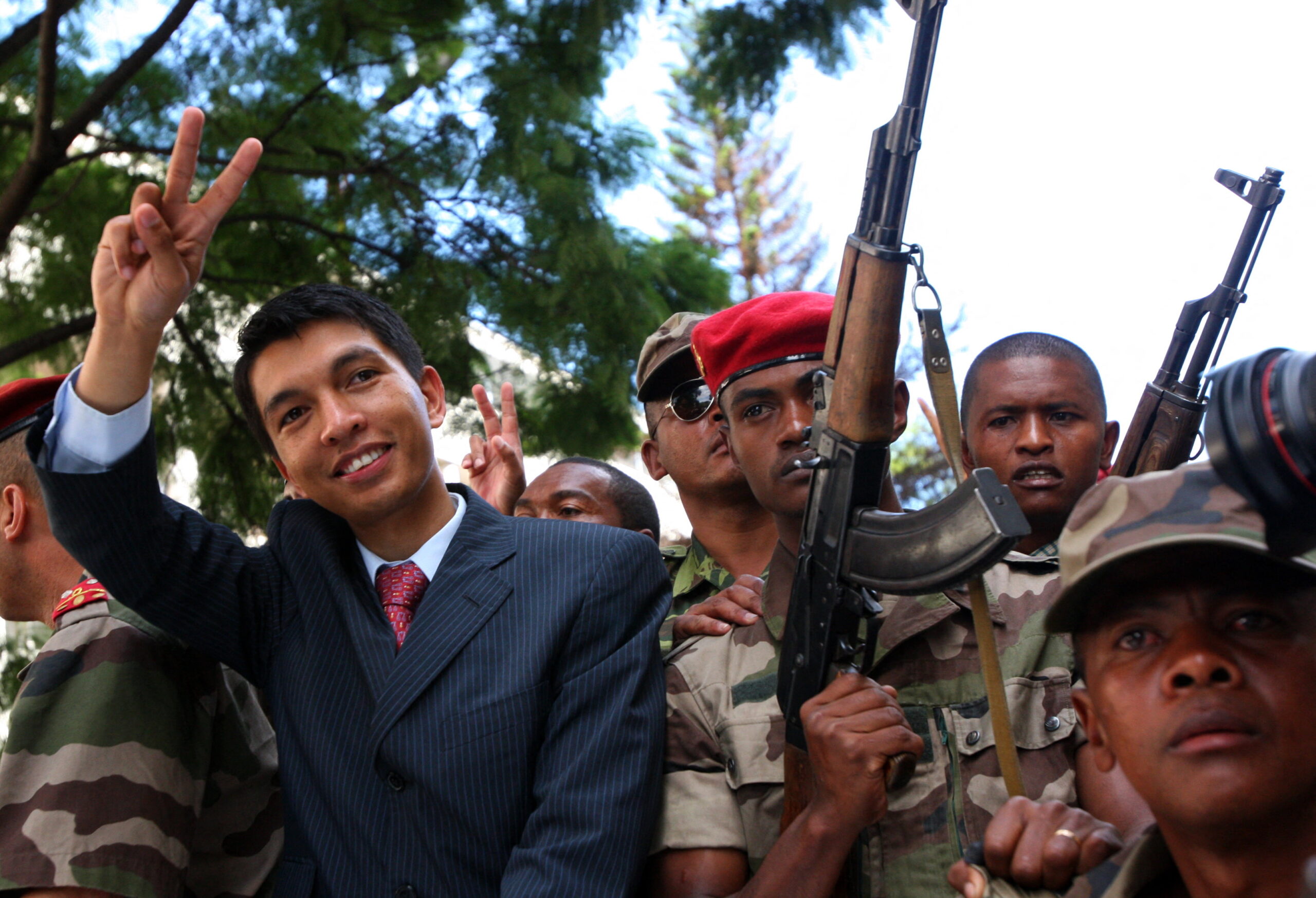files madagascar unrest rajoelina