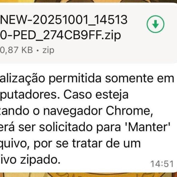 vírus assume controle do whatsapp web para roubar senhas de bancos