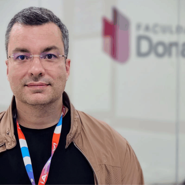 Leonardo Garcia Tampelini, coordenador dos cursos de Ciências de Dados e Inteligência Artificial da Faculdade Donaduzzi. Crédito: divulgação