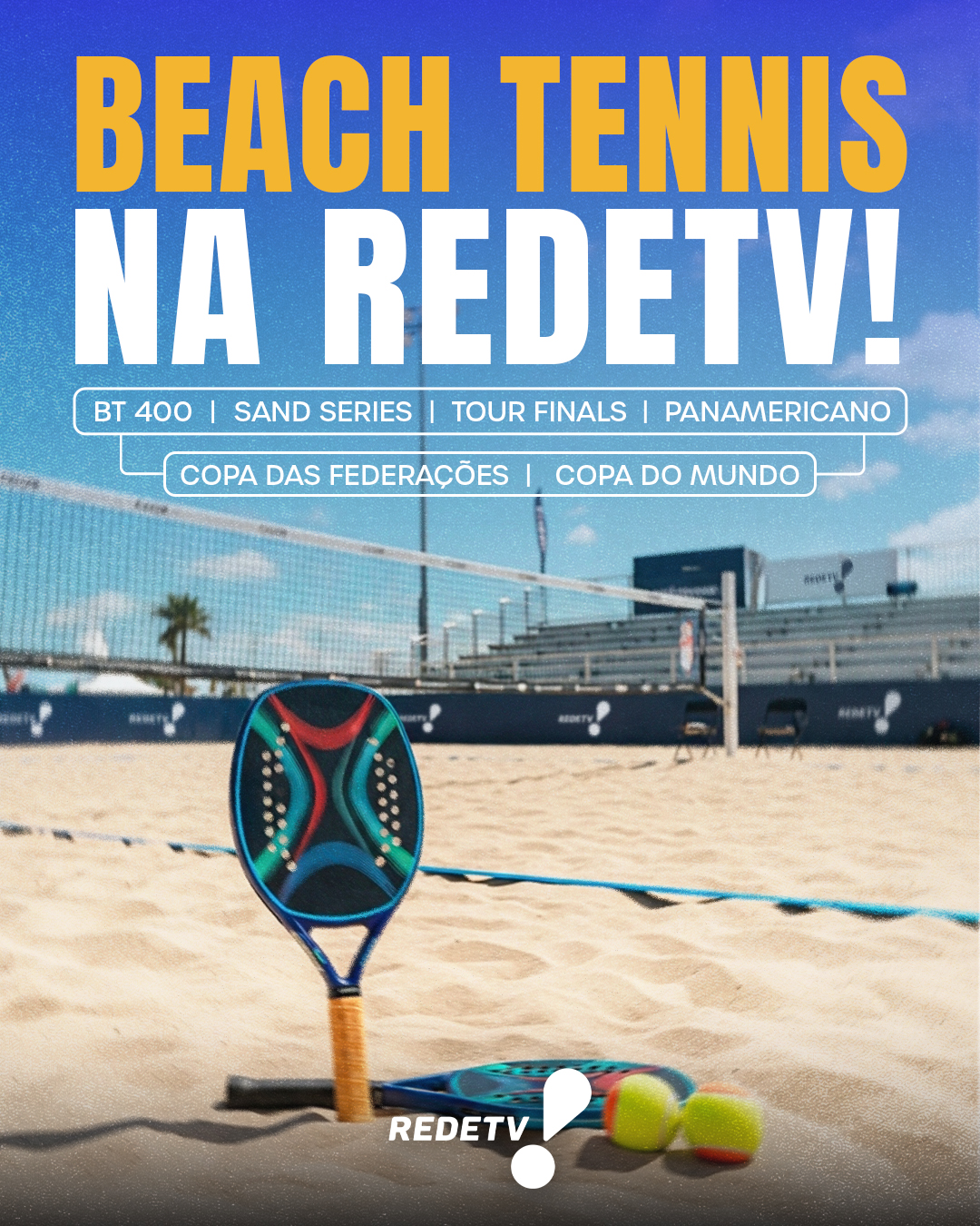 redetv! beach tennis