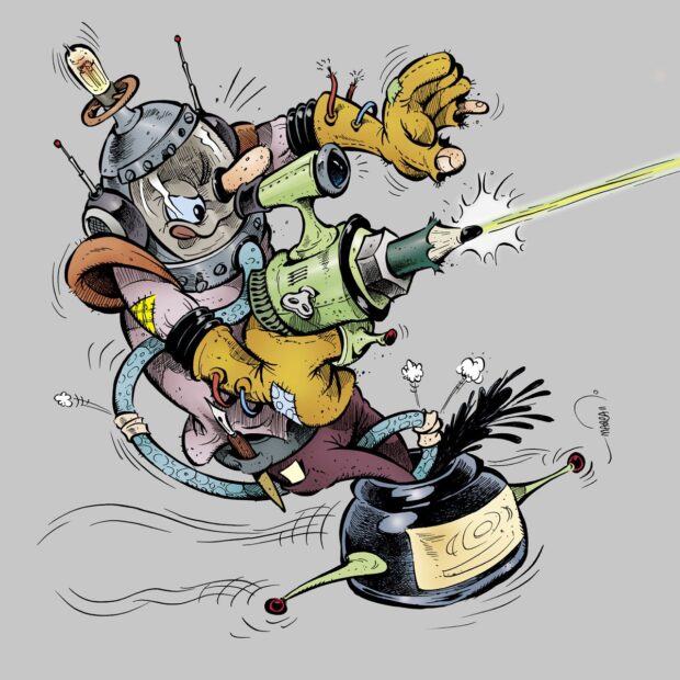 3ª feira raio laser (crédito da ilustração para marcatti)