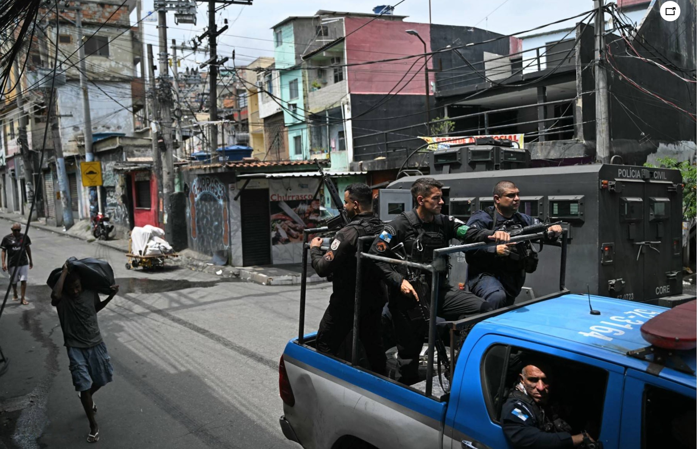 Foto: MAURO PIMENTEL / AFP