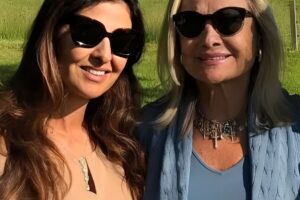 Maria Pia Marcondes Ferraz Montenegro e a mãe, a baronesa Sylvia Amélia de Waldner, ficaram felizes pela homenagem que será prestada pelo Senado a integrantes da família / Foto: Arquivo Pessoal