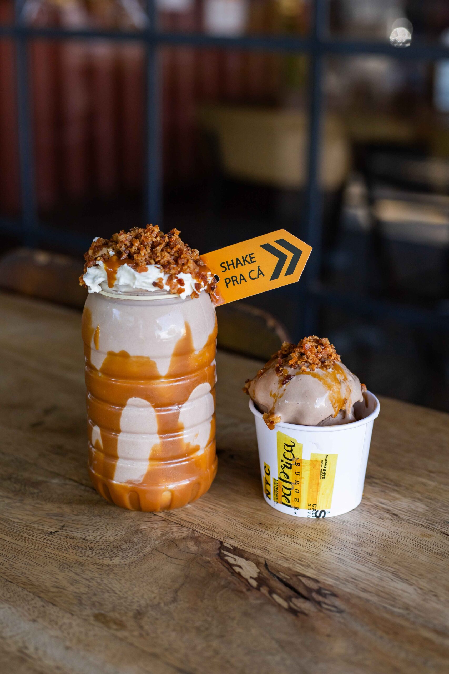 novos milkshake da páprica burger e sorvete da happy harry com sabor de nutella com bacon créditos divulgação 1