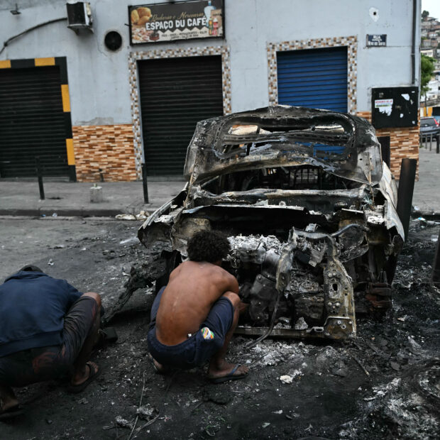brazil crime drugs favela police raid