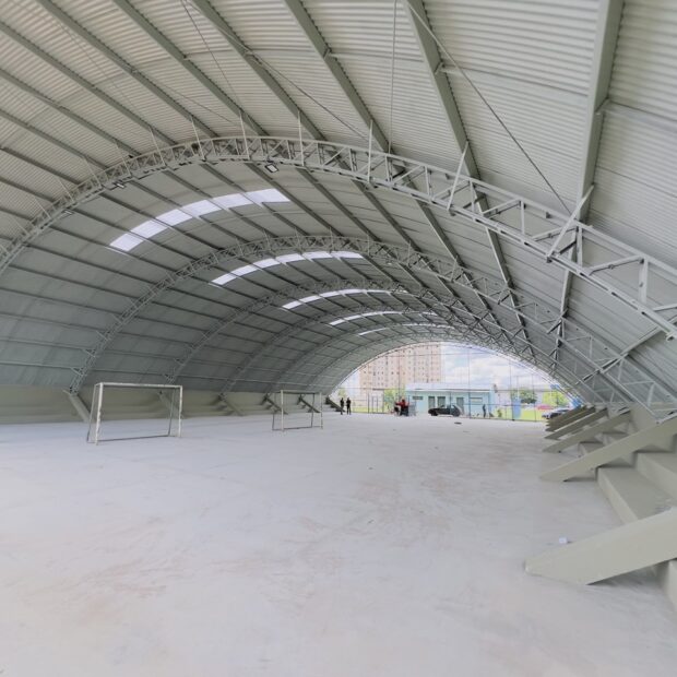 ginasio samambaia reforma