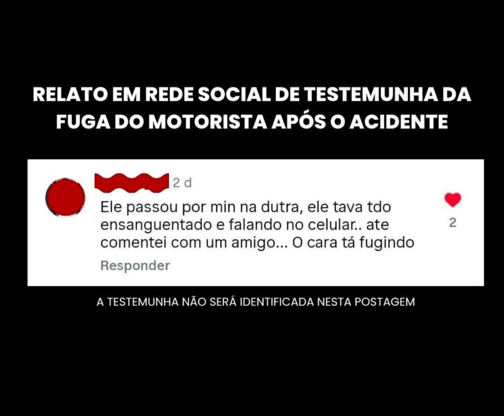 fuga motorista