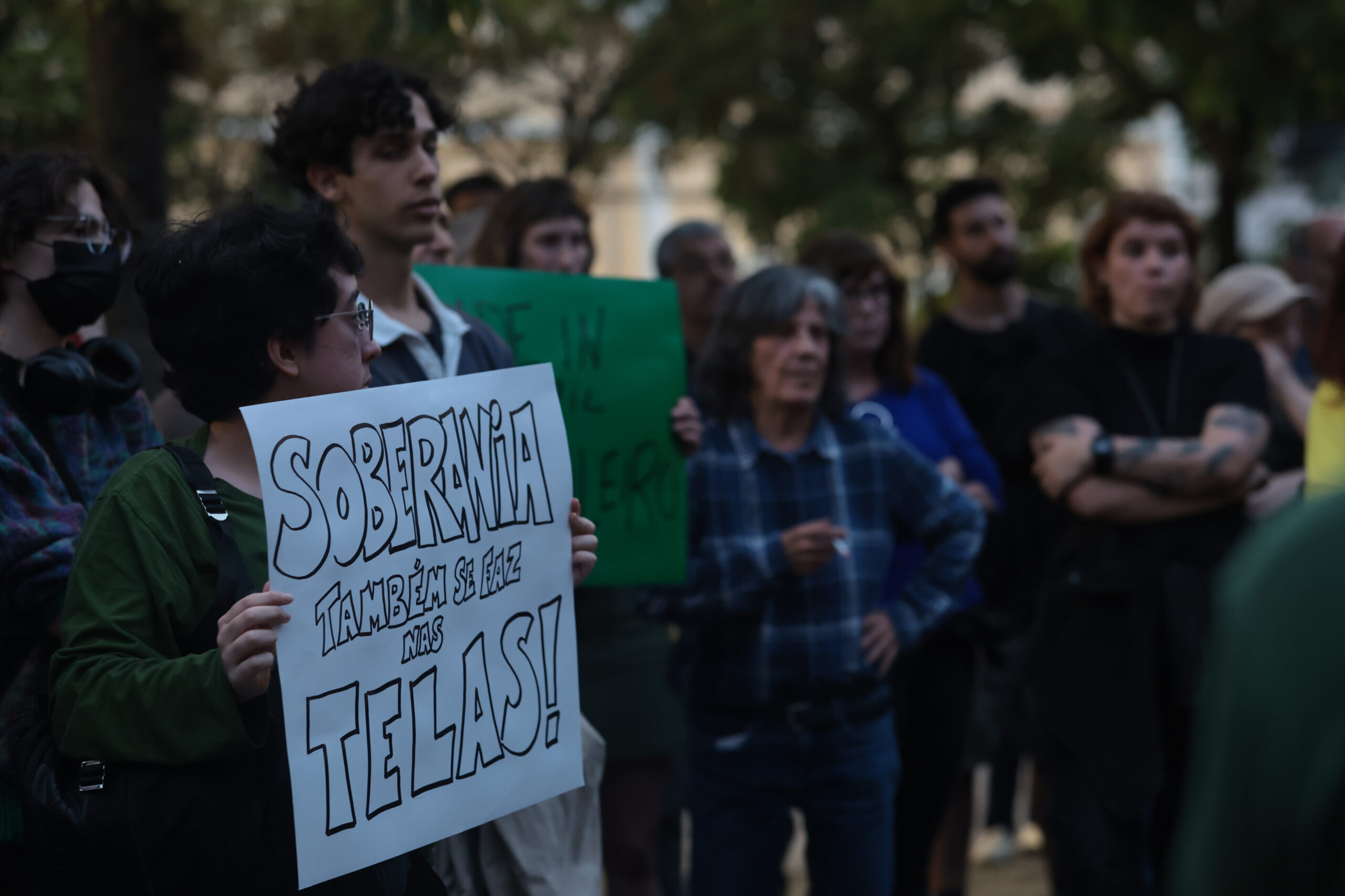 ato em defesa do audiovisual brasileiro independente