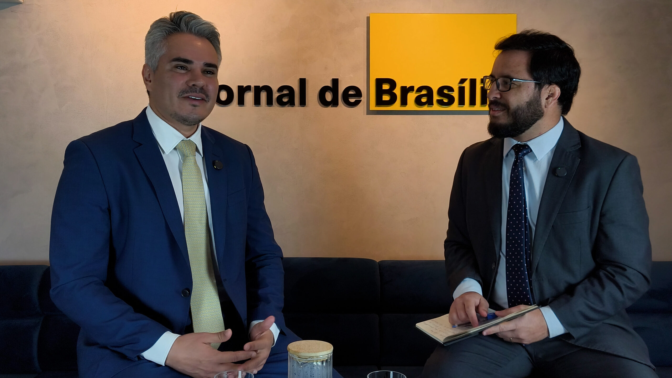 Iure Castro em entrevista ao Jornal de Brasília