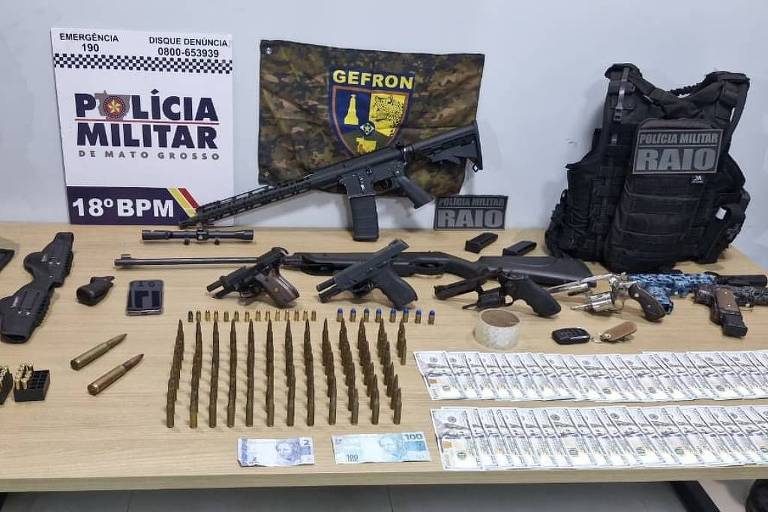 chefes do comando vermelho de mt pagam r$ 80 mil por mês para se esconder em favelas do rio, aponta promotoria