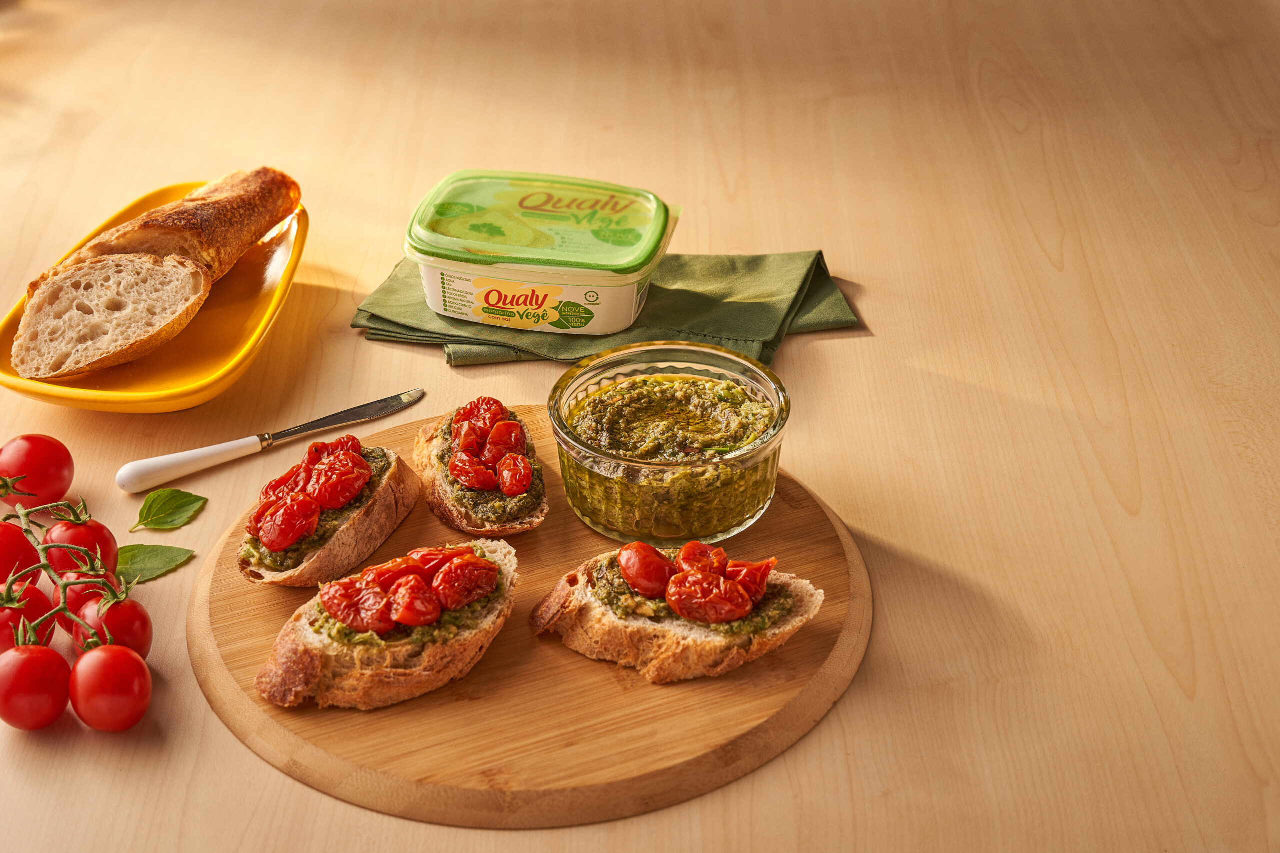 pesto com talos de vegetais qualy banner 5000px