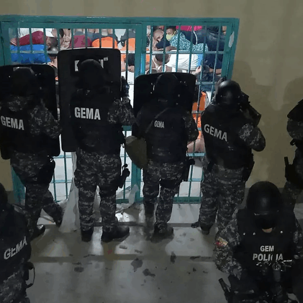 Foto: Polícia Nacional do Equador/AFP