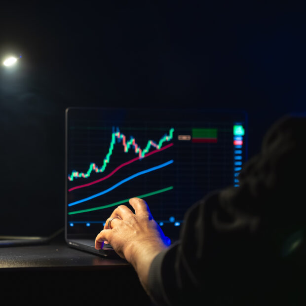 trading stock. stock market. trading investment. broker. stock exchange market.