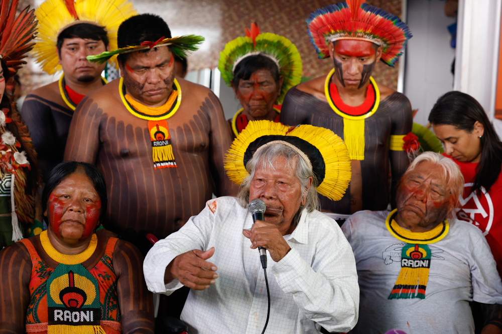 cacique raoni cop30 (belém).