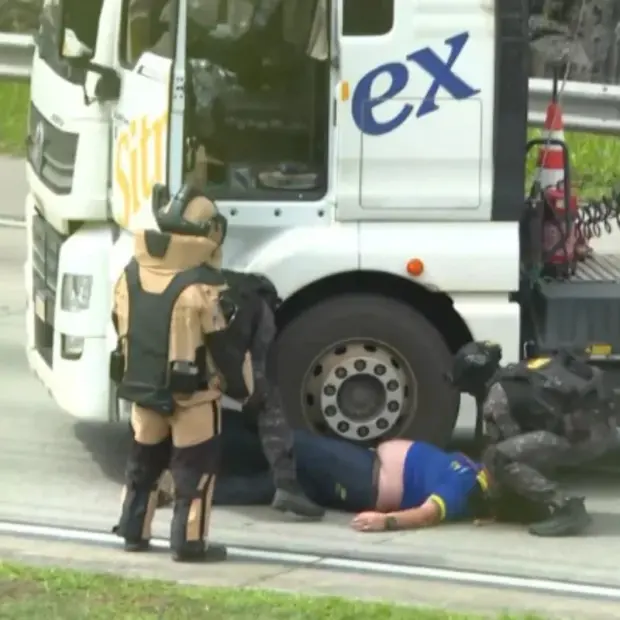 sequestro no rodoanel caminhoneiro teve surto psicologico diz pm