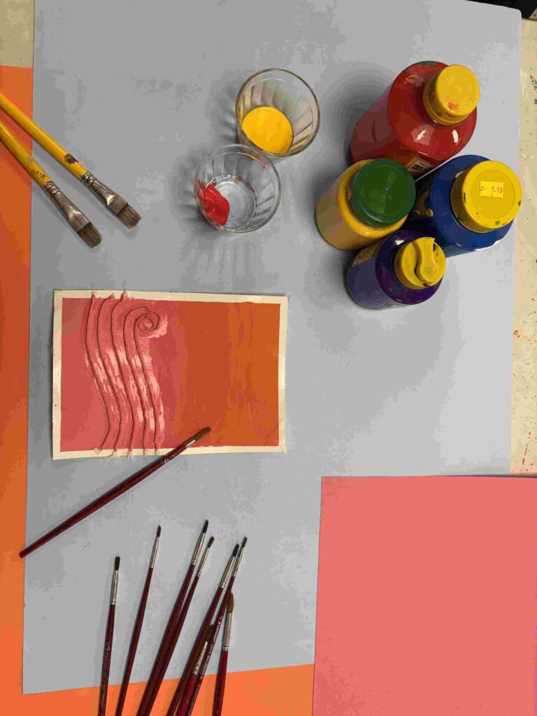 oficina de pintura lúdica