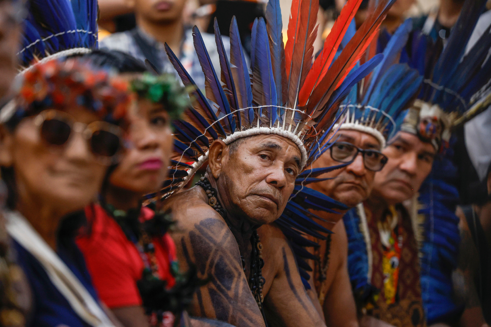 indígenas munduruku cop30 (belém).