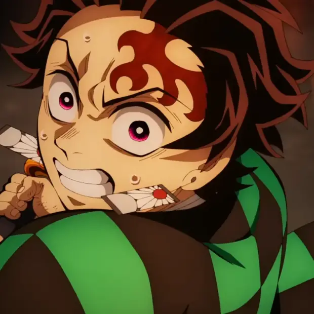 20250902 tanjiro contra akaza em cena de demon slayer castelo infinito ovicio