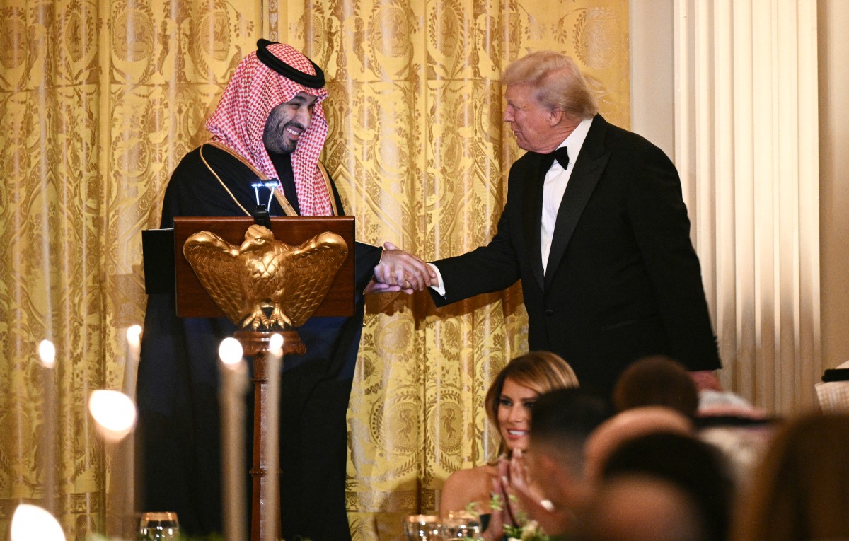 saudi crown prince meets trump