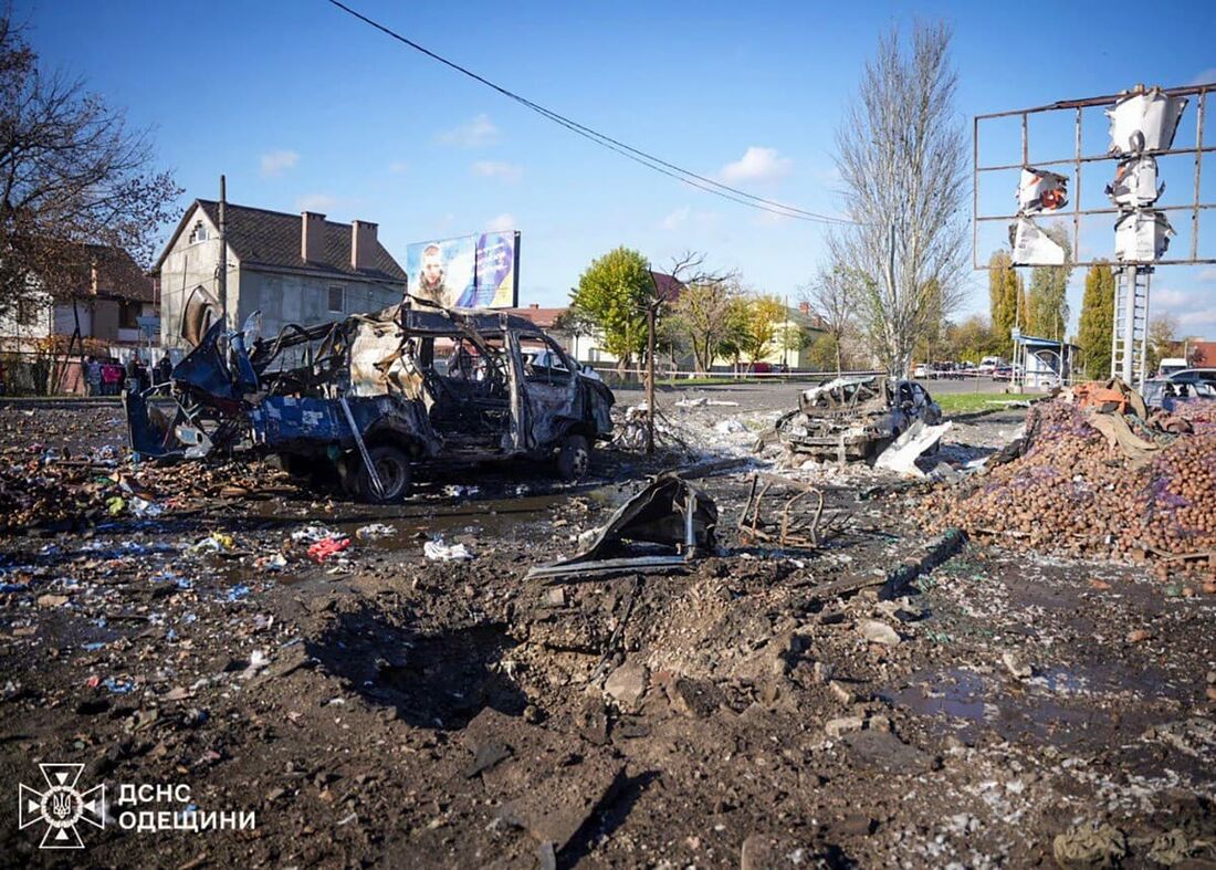 Foto: Serviço de Emergência da Ucrânia / Divulgação / AFP