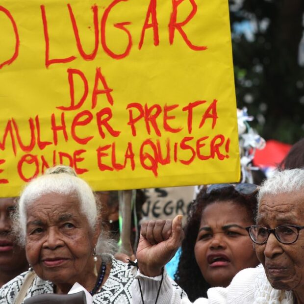 marcha das mulheres negra