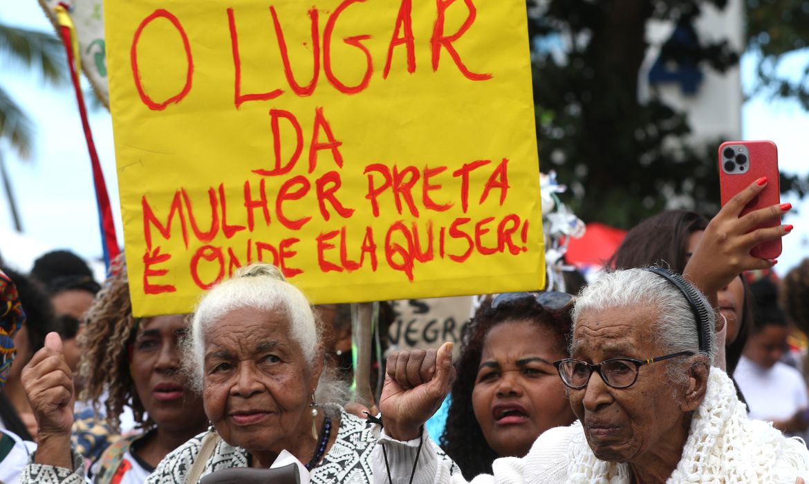marcha das mulheres negra