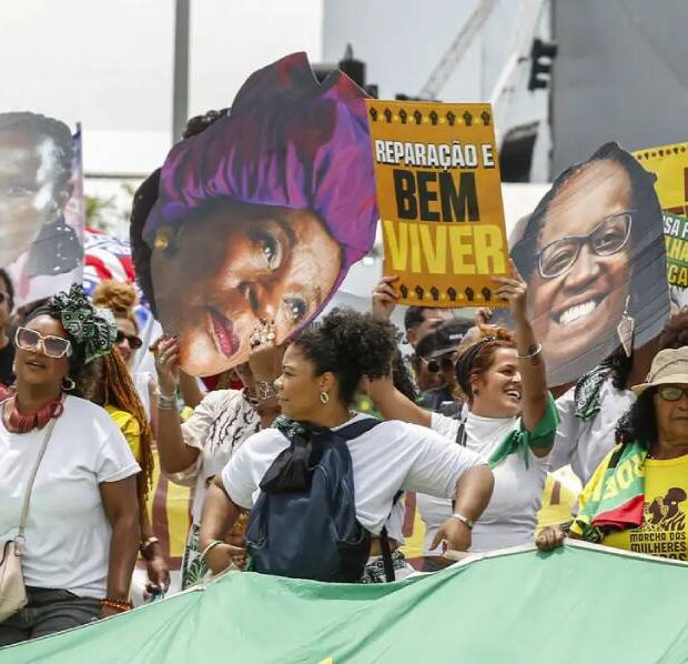 marcha contra o racismo