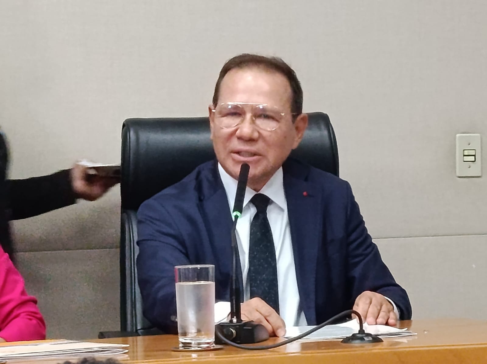 Sabatina de Nelson Antônio de Souza / Foto: Suzano Almeida