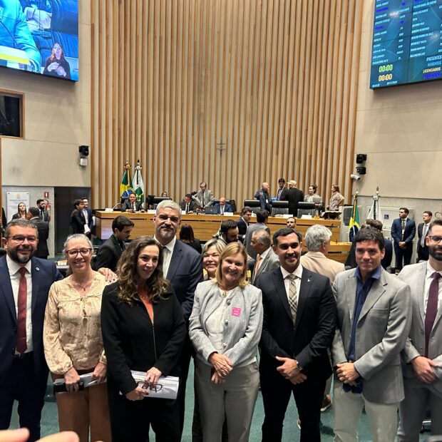 Marcelo Vaz comemora aprovação do PDOT/ Foto: Amanda Karolyne