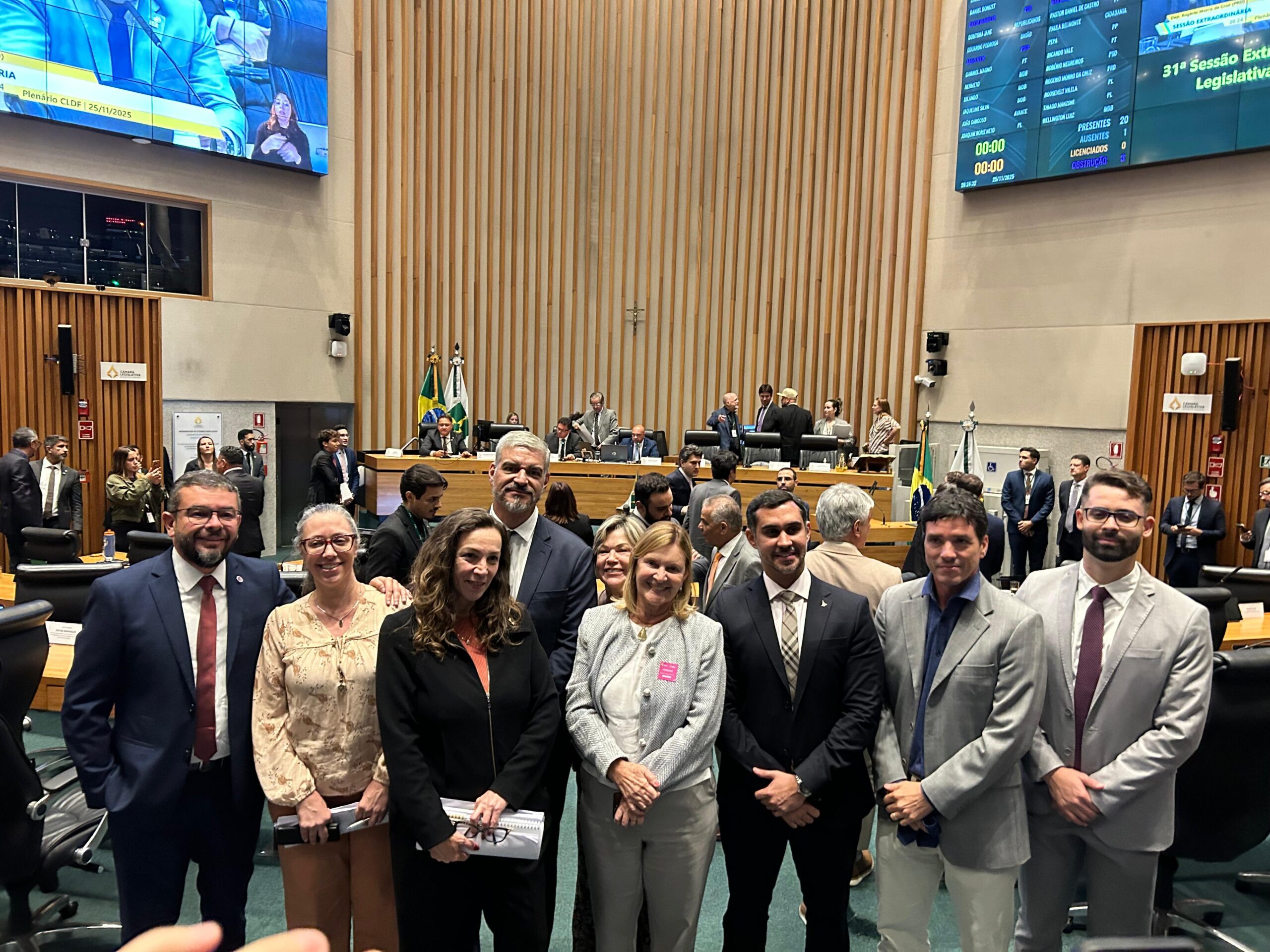 Marcelo Vaz comemora aprovação do PDOT/ Foto: Amanda Karolyne