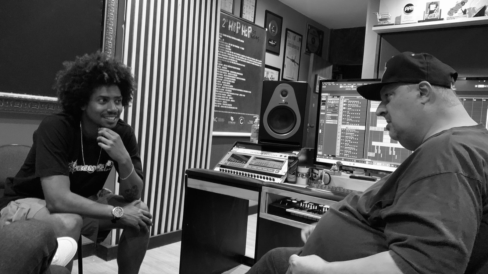 gravação singelo mc 02