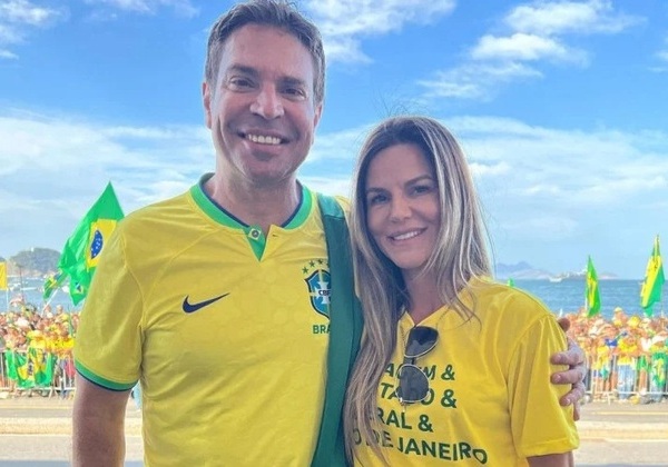 alexandre ramagem e esposa rebeca ramagem 1