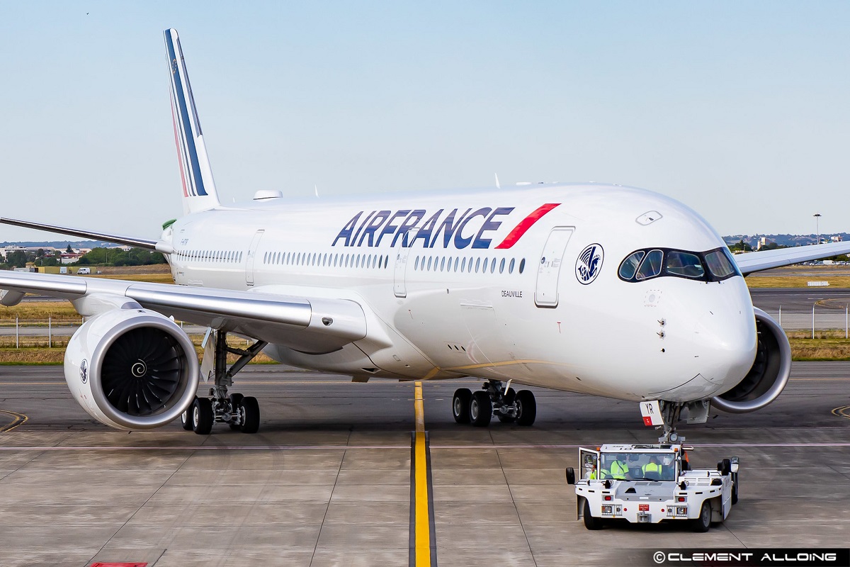 a350 air france clement