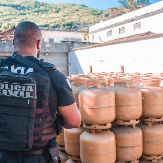 CV danifica rede de gás