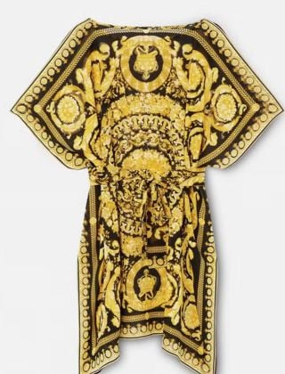 vestido versace instagram