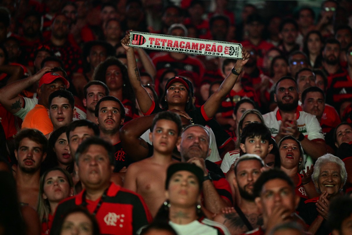 fbl libertadores palmeiras flamengo fans
