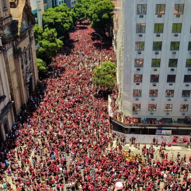 fbl brazil libertadores flamengo celebration