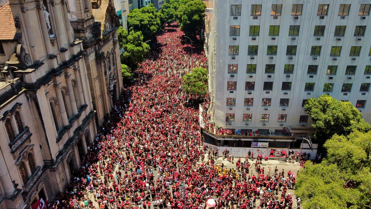 fbl brazil libertadores flamengo celebration