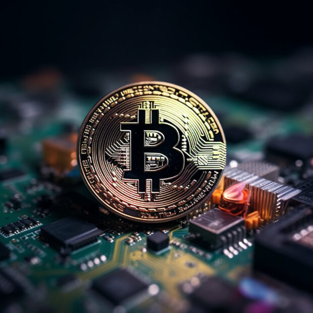 blockchain technology controls digital currency transactions online generated by ai