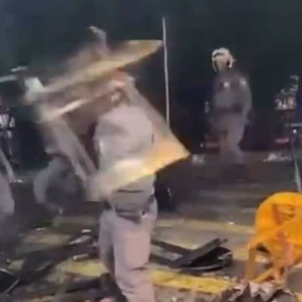 Policiais agressão adega