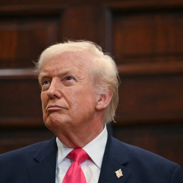 us president donald trump makes an announcement from the white house