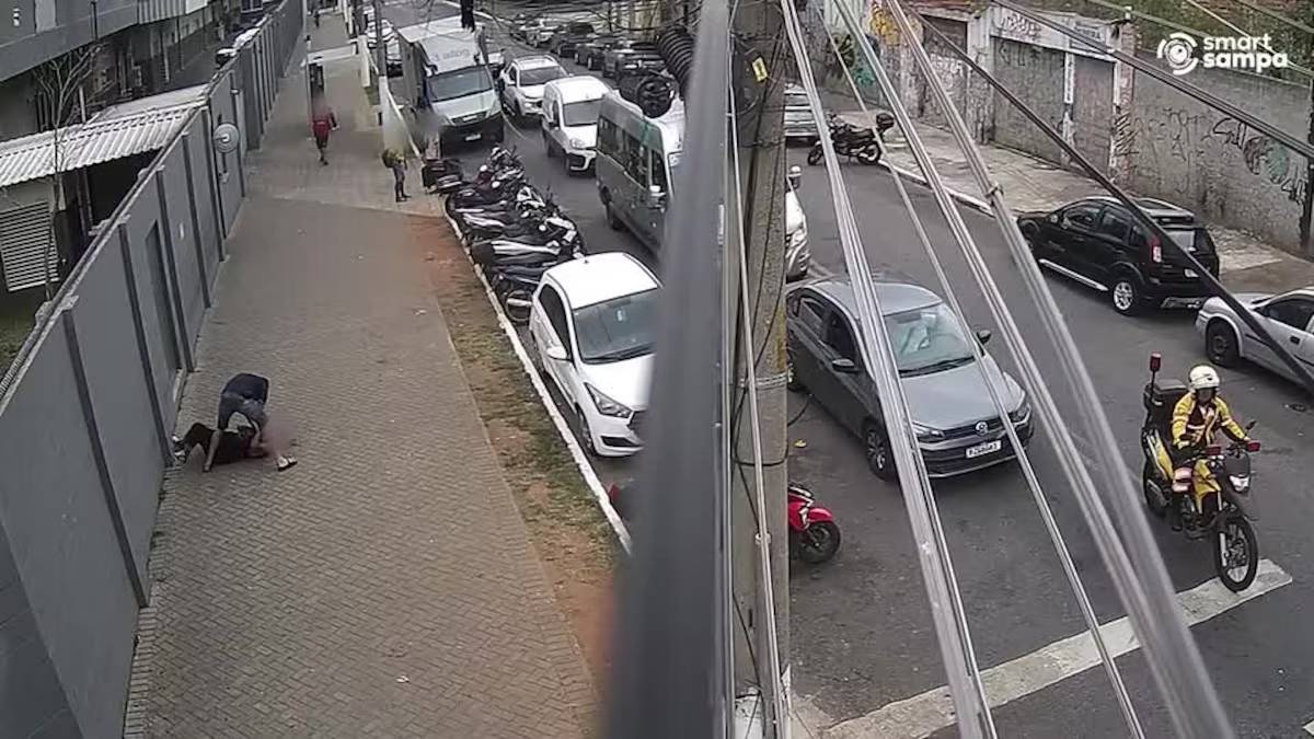 mulher é enforcada no meio da rua no centro de sp; baixada santista tem caso semelhante