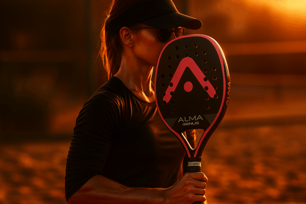 20250909 1426 jogadora de beach tennis remix 01k4qr32rfftbs4vd88t2c3453