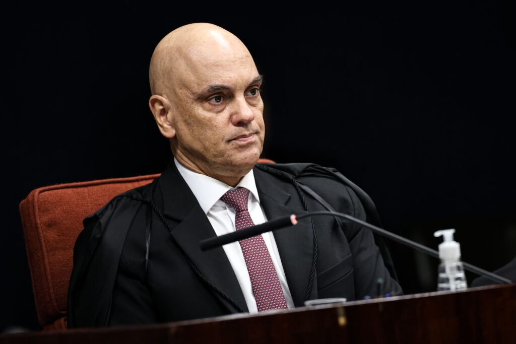 brasília (df), 11/09/2025 o ministro alexandre de moraes durante sessão na primeira turma do supremo tribunal federal (stf), que realiza o quinto dia de julgamento dos réus do núcleo 1 da trama golpista, formado pelo ex presidente jair bolsonaro e m