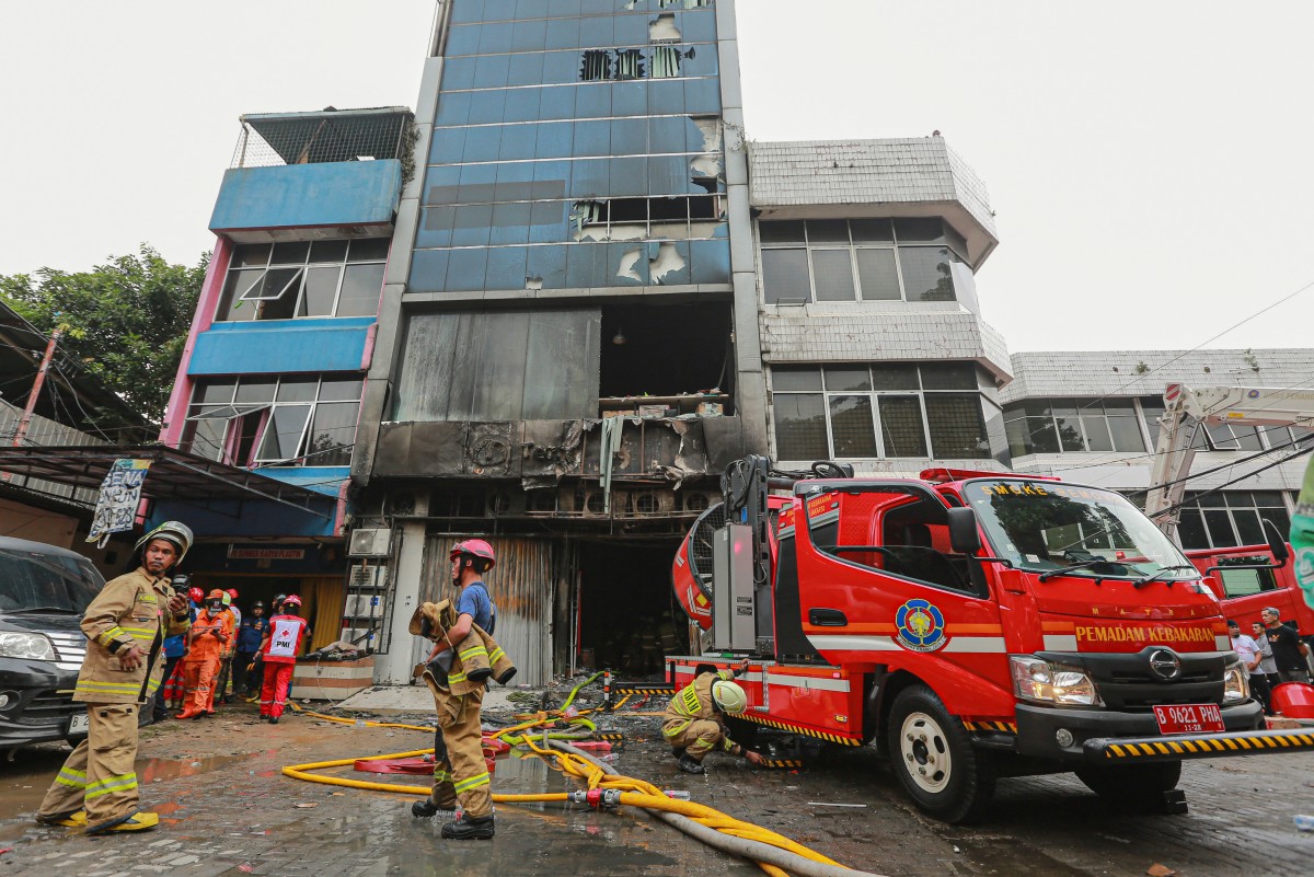 indonesia fire