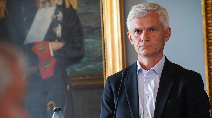 Chefe do serviço de inteligência militar, Thomas Ahrenkiel - Foto: Reprodução/Facebook