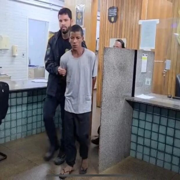 rafael silva lima, de 19 anos, foi preso em flagrante pela pcdf créditos reprodução pcdf