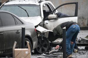 russia ukraine conflict blast military