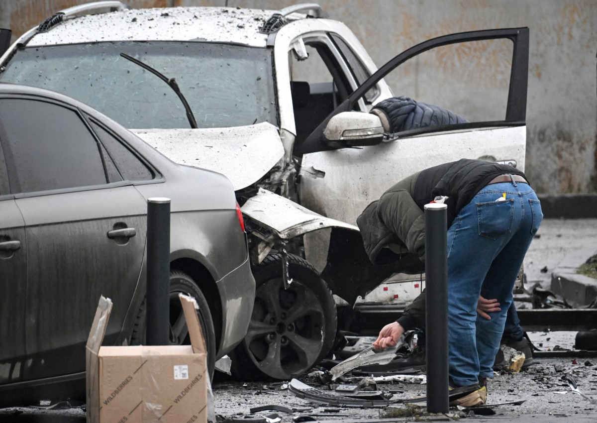 russia ukraine conflict blast military