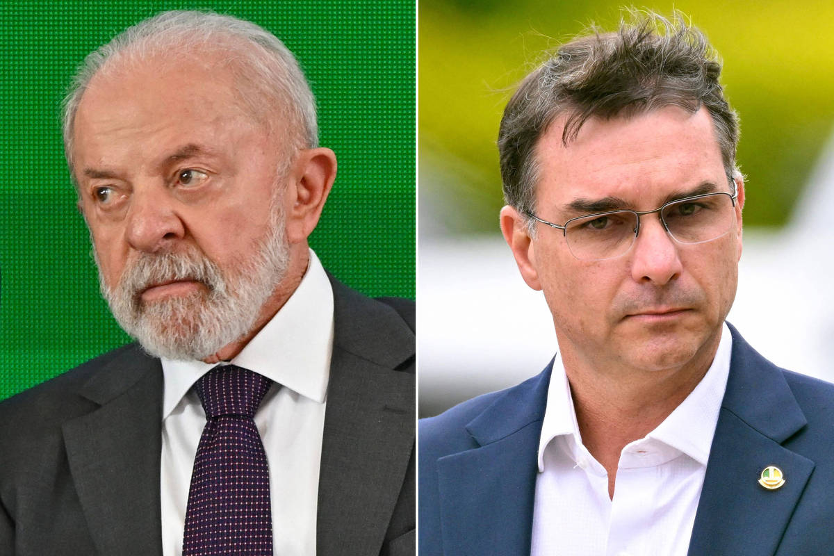disputa entre lula e flávio bolsonaro reedita guerra de rejeição da eleição de 2022